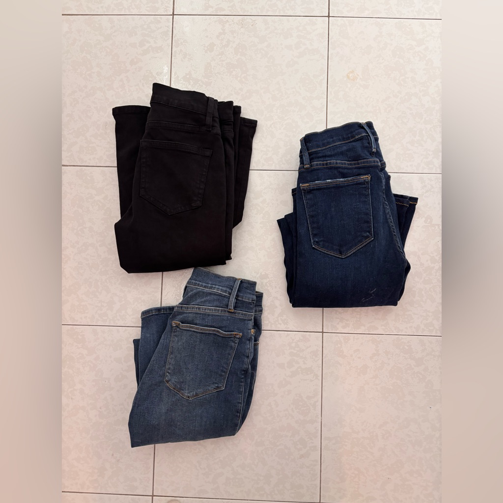 Frame Set Of 3 Jeans Size 24